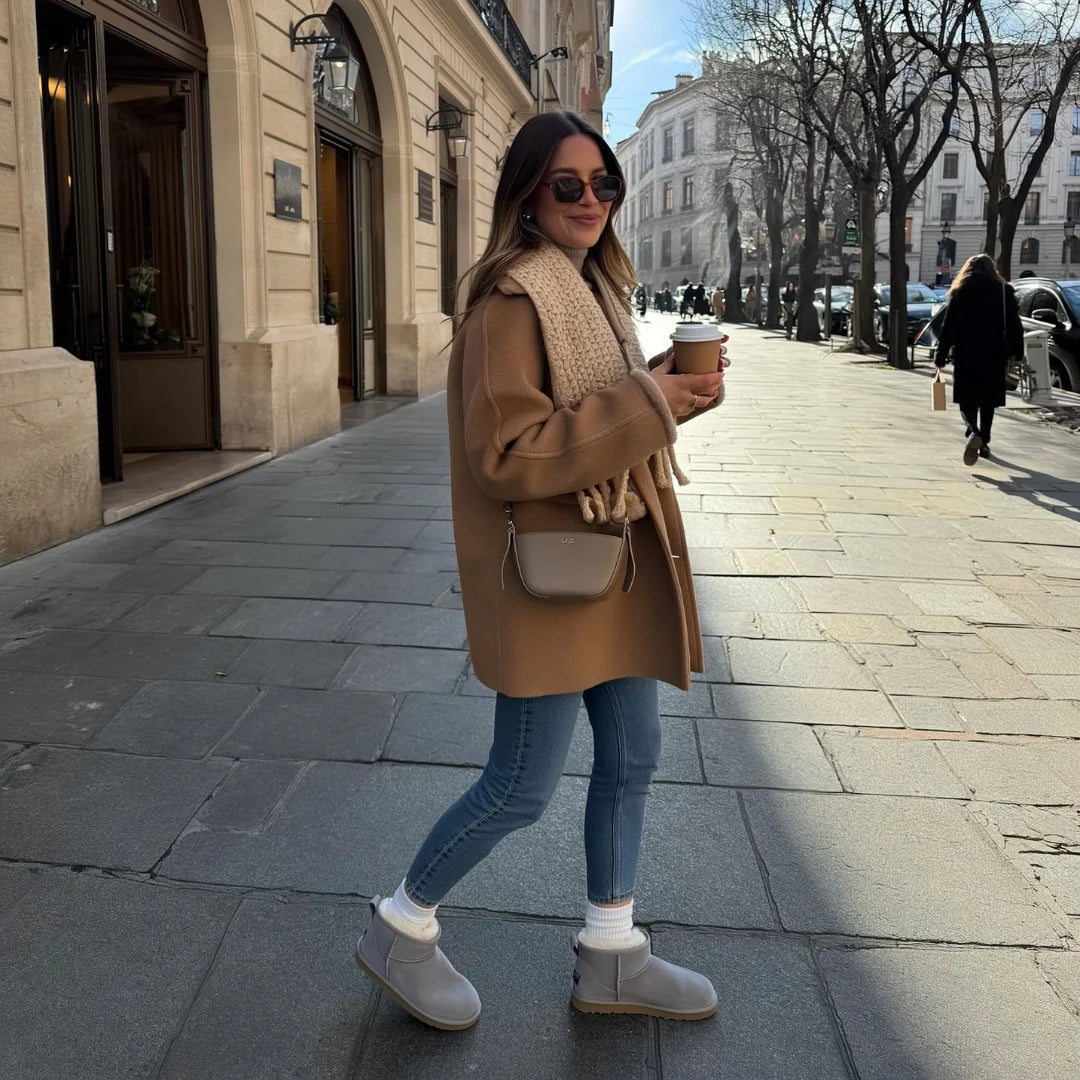 Navon - Stivaletti Invernali con Pelo che ti Tengono Caldo Tutto l’Inverno